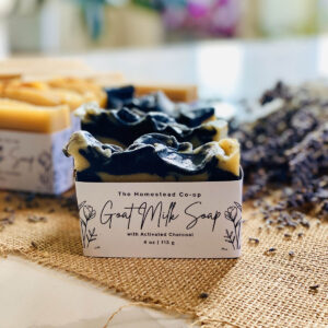 Goat Milk Soap with Activated Charcoal